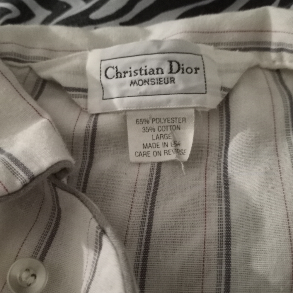 Vintage Christian Dior sleep shirt L